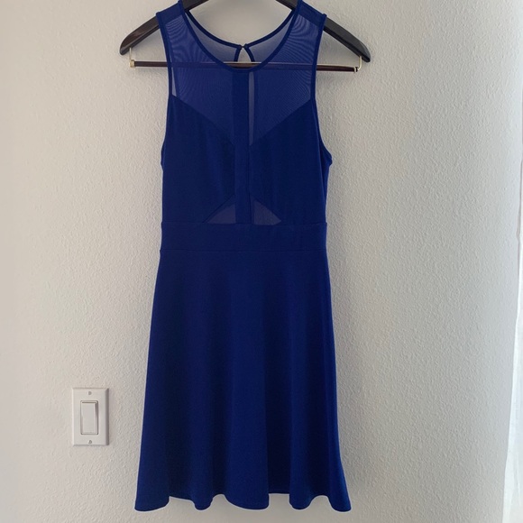silence + noise Dresses & Skirts - Urban Outfitters - Skater Dress w. Mesh Cut Outs.